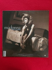 MADONNA – LIKE A VIRGIN – LP 1984 PROMO, UPSIDE-DOWN BACK, 1st PRESSING, EX/EX.
