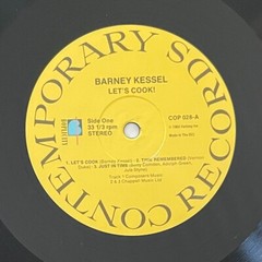 BARNEY KESSEL – Let’s Cook! 1980s UK pressing. CONTEMPORARY. JAZZ