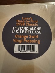 LUNA-The Days Of Our Nights LP- ORANGE COLOR VINYL-Galaxie 500- Brand New !