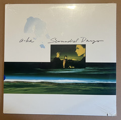 A-ha Lp SEALED Scoundrel Days 1986 New Old Stock -Embossed Cover
