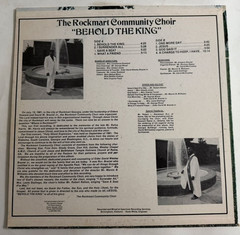 Rockmart Community Choir LP ~ RARE Private Gospel Modern Soul ~ Alabama