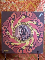 John Mayall Live In Europe LP London PS 589 Blues Rock VG+ Vinyl VG Cover