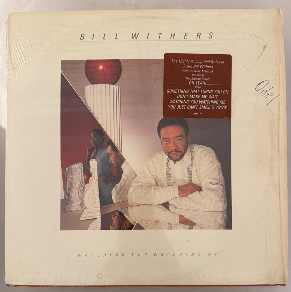 BILL WITHERS – WATCHING YOU WATCHING ME – VINYL BLACK 1985 CBS FC39887 VG+ – A16