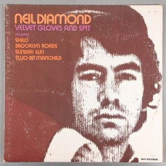 NEIL DIAMOND Velvet Gloves and Spit 1968 LP Vinyl Record Album : EX/VG MCA-2010