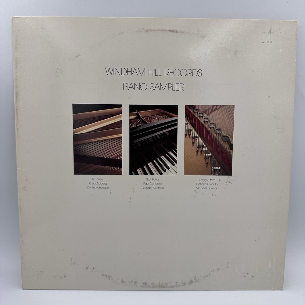 Windham Hill Records Piano Sampler (1985) Vinyl LP WH-1040; NM NEAR MINT