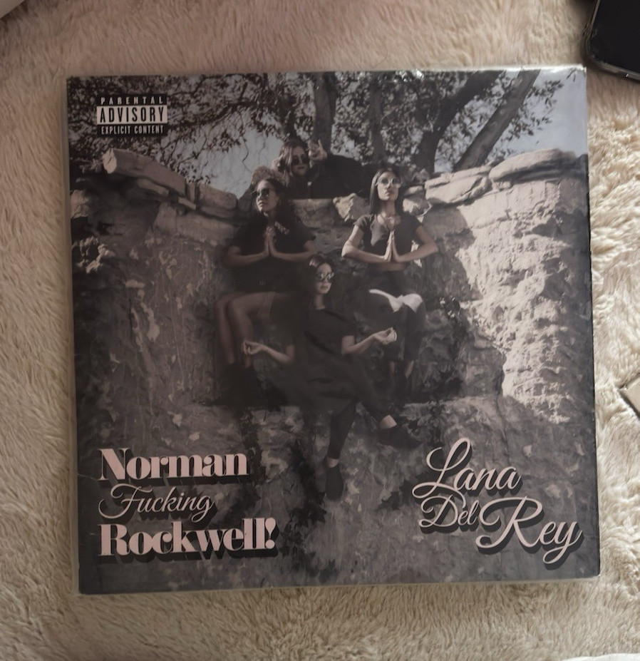 Lana Del Rey Norman Fucking Rockwell! Pink Colored Vinyl LP 12″ Explicit 2019