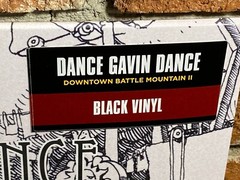 DANCE GAVIN DANCE – Downtown Battle Mountain II, Ltd BLACK VINYL LP New+Sealed!
