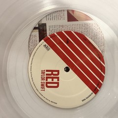 Taylor Swift Red 2 LP Clear Vinyl RSD (1422/7000) (READ DESCRIPTION)