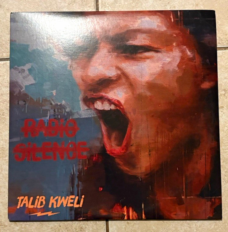 Talib Kweli Radio Silence 12″ Vinyl LP Javotti Media Rap/Hip Hop
