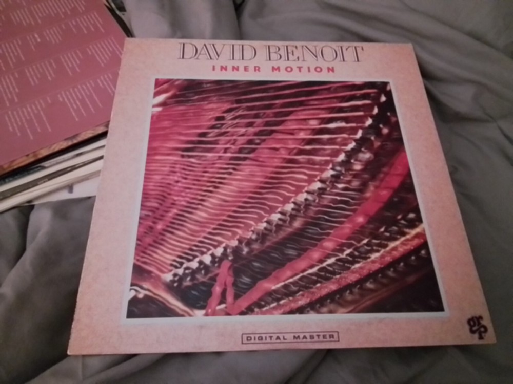 David Benoit – Inner Motion – 12″ Vinyl LP- 9621-1 Swiss Imp – 1st EU – 1990 NM