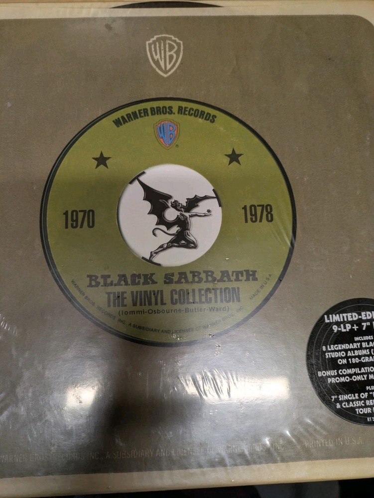 Black Sabbath Vinyl Collection 1970-1978 by Black Sabbath (Record, 2019)