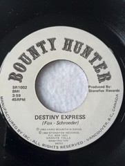 Bounty Hunter Vinyl 7″ Single 80’s Rock Private Press Stonefox Tested Rare