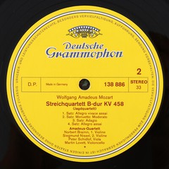 Amadeus-Quartett – Kaiserquartett / Jagdquartett – HAYDN/MOZART LP 138 886 Tulip