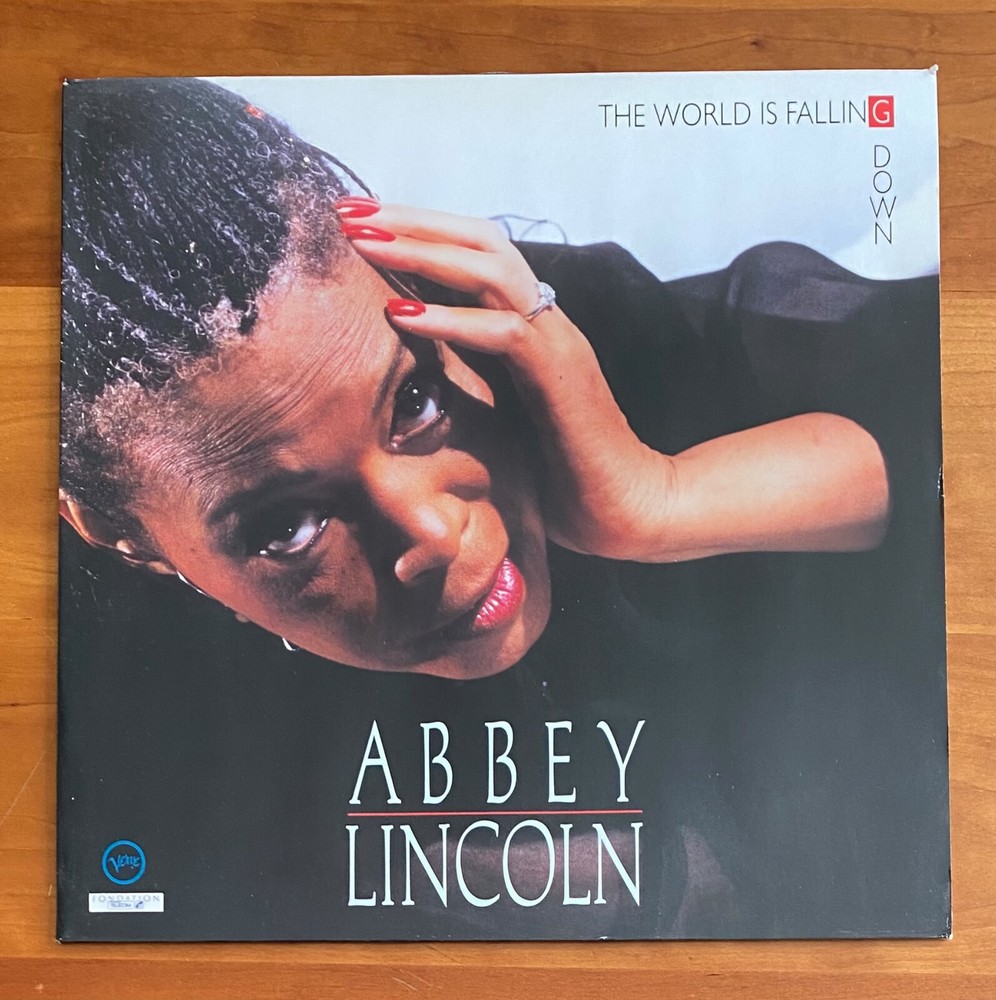 Abbey Lincoln The World Is Falling Down Vinyl 1990 France Charlie Haden Jazz