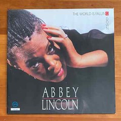 Abbey Lincoln The World Is Falling Down Vinyl 1990 France Charlie Haden Jazz