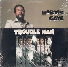 Original Marvin Gaye Trouble Man Sealed Die Cut/Sticker Lp On Tamla T332L