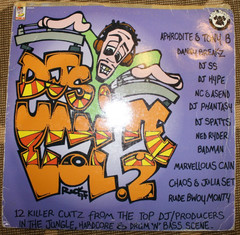DJ’s Unite Vol. 2 LP 2×12″ Vinyl, 1995 Rogue Trooper, Classic Jungle Drum & Bass