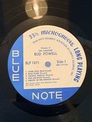 Amazing Bud Powell, Vol 3; Blue Note 1571; Liberty; RVG; MONO; CLEAN COPY