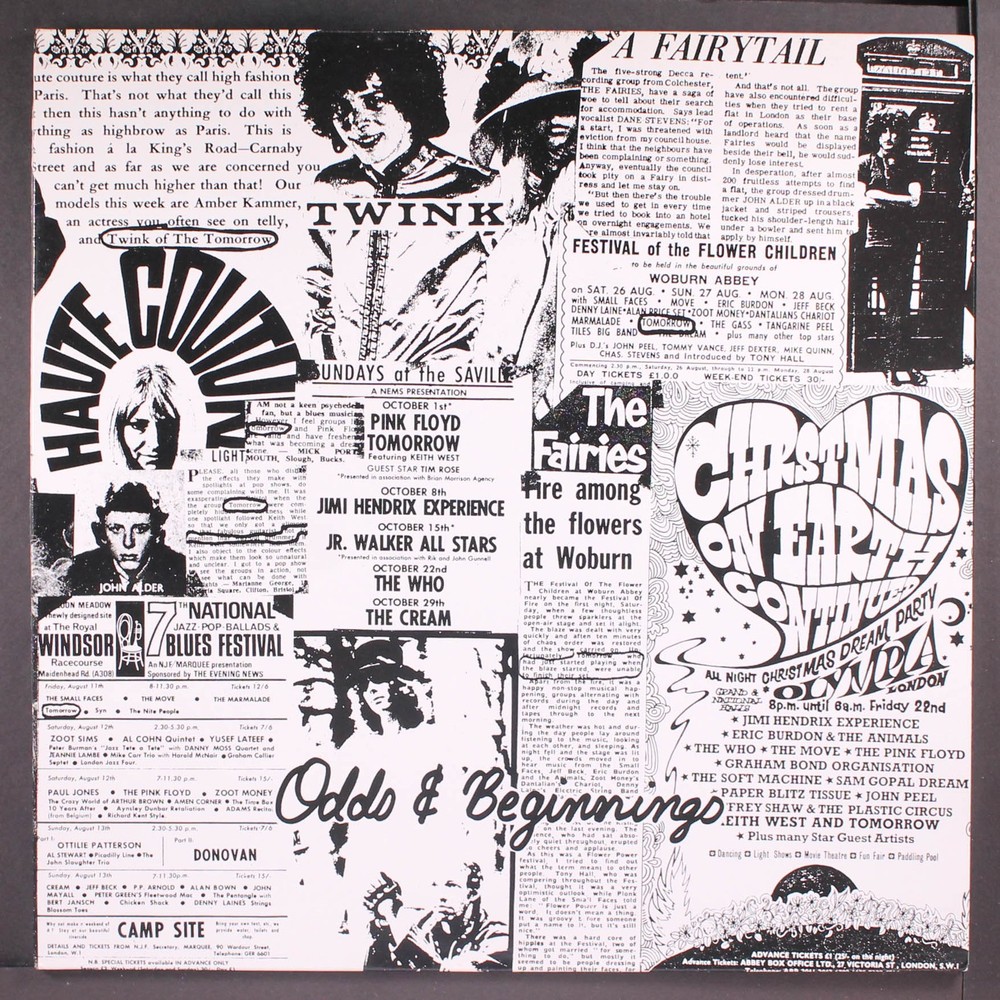 TWINK: odds and beginnings TWINK 12″ LP 33 RPM United Kingdom
