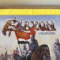 SAXON Crusader vinyl LP *Original* Gatefold sleeve very good condition