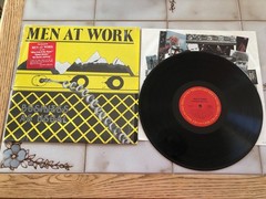 MEN AT WORK~Business As Usual~LP~SHRINK~HYPE~BLURB~COLUMBIA~LABEL~NEAR~MINT