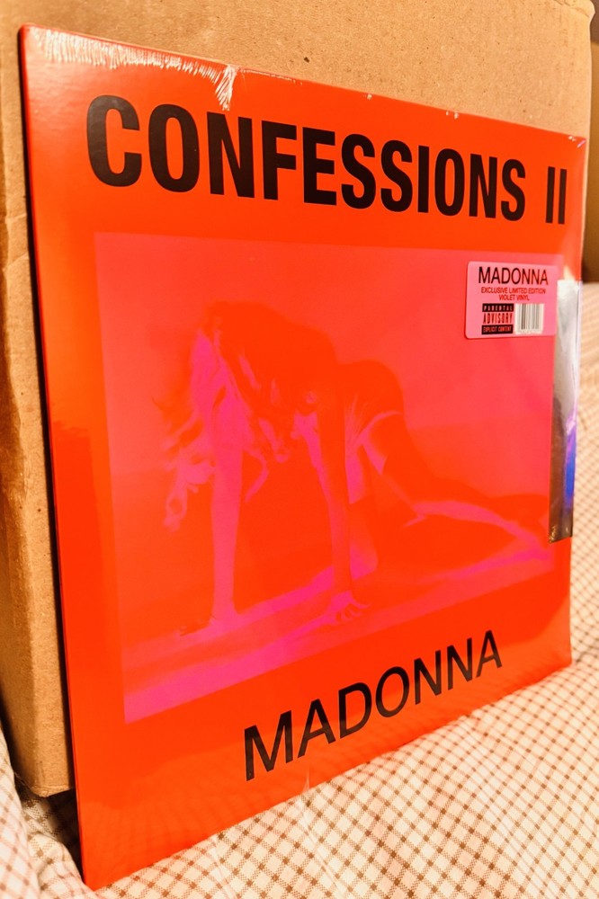 Madonna Confessions II Community Exclusive Violet Vinyl SEALED SOLD OUT In Hand