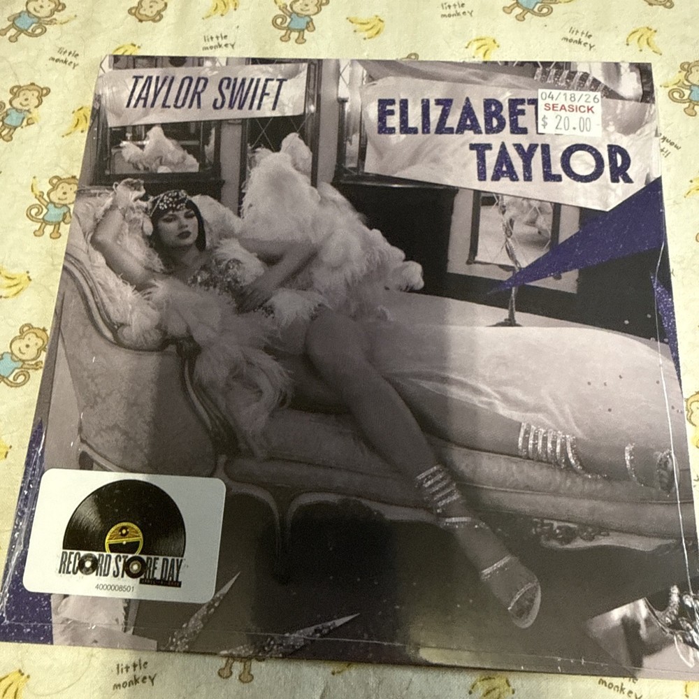 Taylor Swift- Elizabeth Taylor Record Store Day 2026 Excl. 7″ Vinyl RSD In Hand
