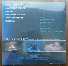 Fire In the Sky Vinyl LP 1993 Filk OST Soundtrack SEALED Rare Mark Isham