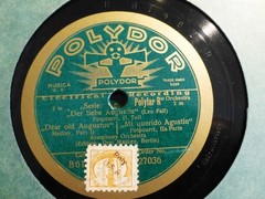 1928 Joseph SNAGA cond Leo Fall DER LIEBE AUGUSTIN Selections POLYDOR 27036
