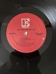 The Doors Greatest Hits Lp Vinyl Record Elektra 5E-515-A SP