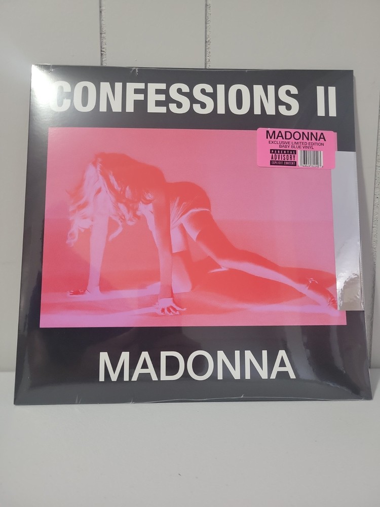 Madonna Confessions II Tik Tok Exclusive Baby Blue Vinyl SOLD OUT IN HAND!!!