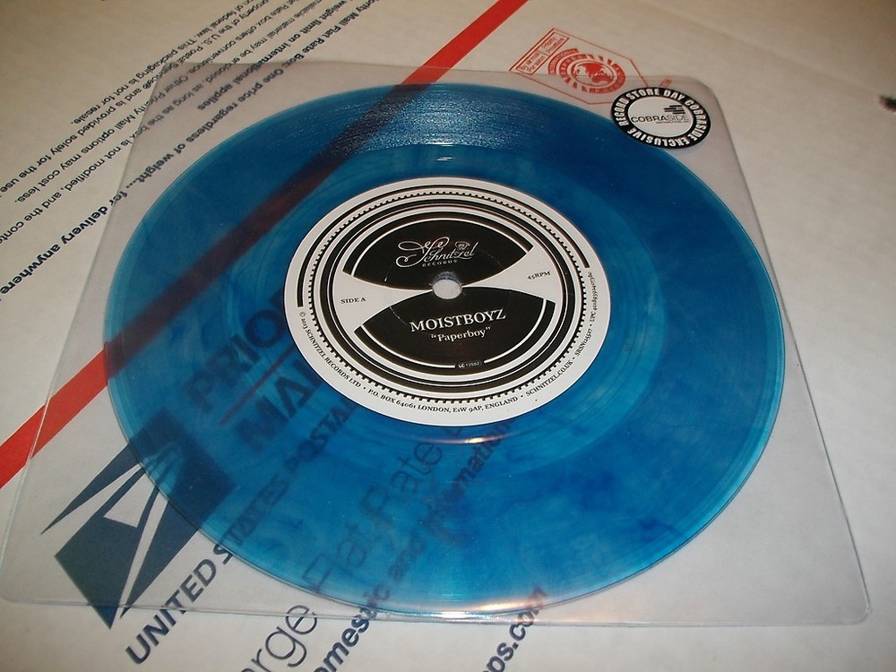 Moistboyz/Hello=Fire Split Single 7″ BLUE VINYL non lp WEEN Record Store Day NEW