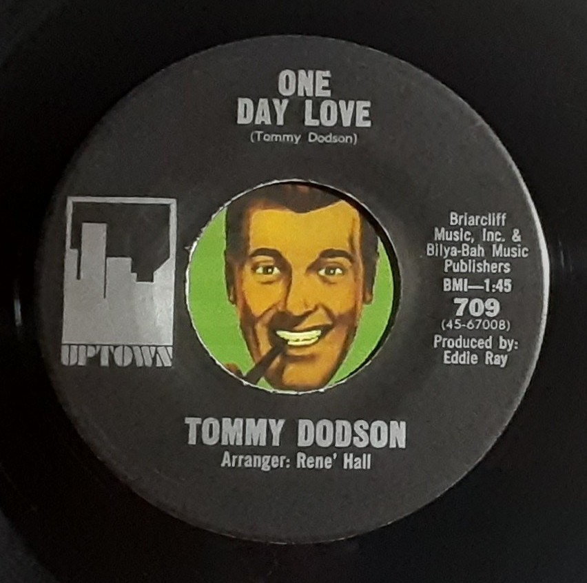 Tommy Dodson One Day Love 1965 NORTHERN SOUL 7″/45 Excellent (EX)