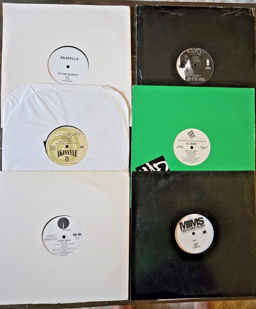 Vinyl Lot of 6 Rap,R&B, Disco,House,Soul,Funk & More DJ Collection 1990s