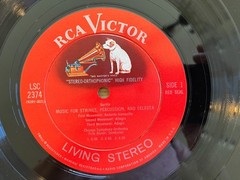 Bartok Music for Strings Hungarian Reiner Living Stereo Red Seal LSC-2374 LP NM!