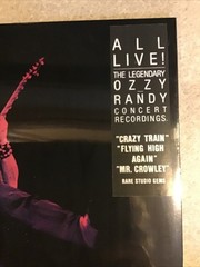Ozzy Osbourne – Randy Rhoads Tribute Colored Vinyl 2026 Import 2LP Sealed Mint!