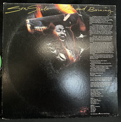 Son Seals-Live and Burning-Blues Alligator Records AL 4712 1978 lp Vinyl EX/VG+