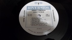 ABBEY LINCOLN – ABBEY IS BLUE – RIVERSIDE RECORDS – JAZZ LP RLP-1153 Near mint