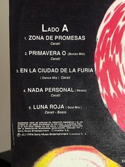SODA STEREO ZONA DE PROMESAS VINYL LP Record COLOMBIA 1994 ORIGINAL SONY