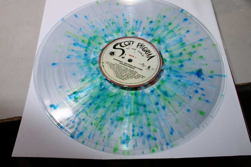 Scott Pilgrim vs the World OST (15th Anniv Blue Splatter Vinyl LP) No Cover