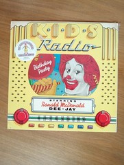 Ronald McDonald Kids Radio Records Birthday Party/ Visits America 2 LP Lot
