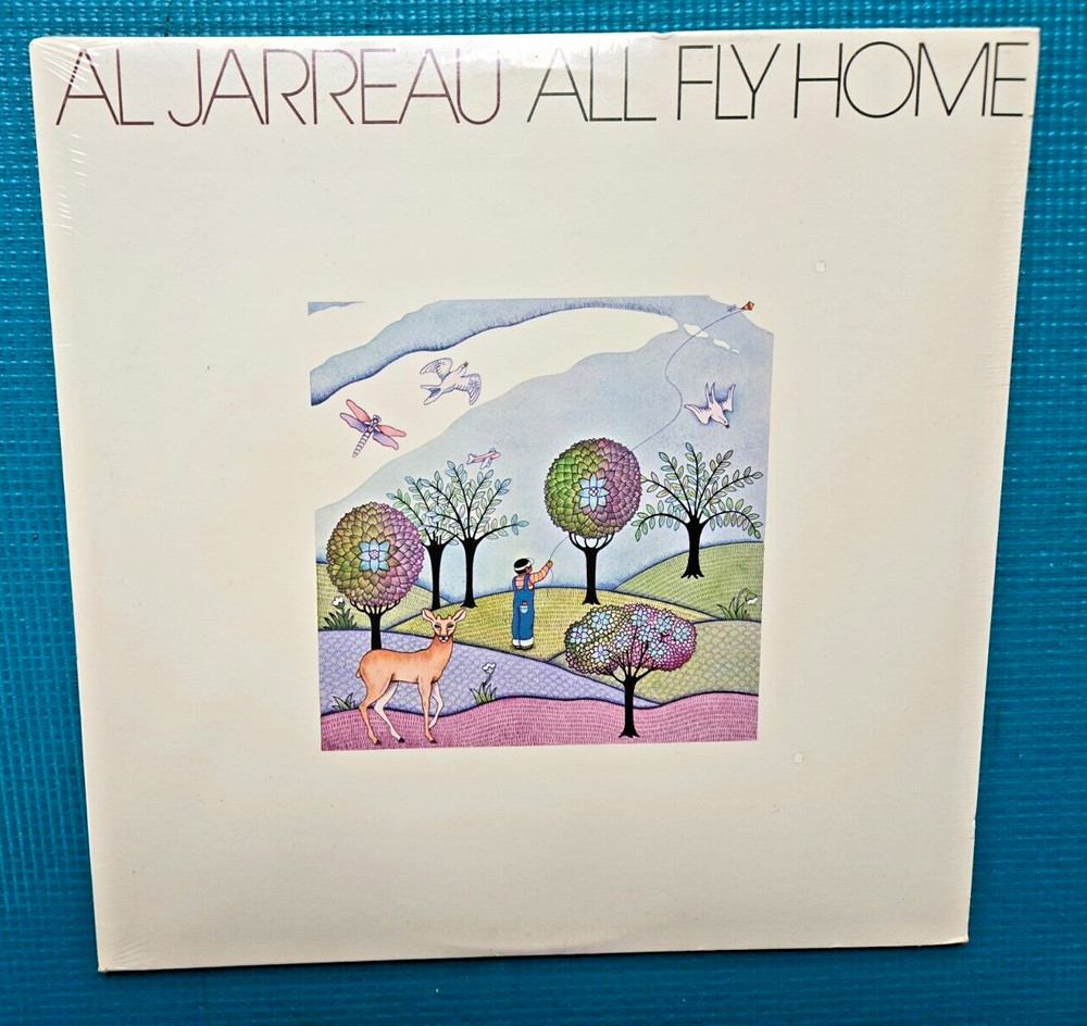 AL JARREAU “All Fly Home” USA Original No Barcode Sealed Vinyl LP 1st Owner