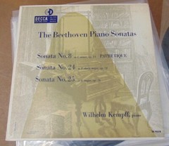 BEETHOVEN – 24/32 Piano Sonatas – KEMPFF / Decca Gold ’50s / 11 VG VG+ LPs