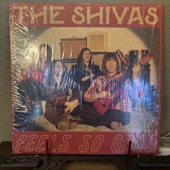 Feels So Good / Feels So Bad by Shivas LP 2022 Clear Red Tan Vinyl Neo-Psych NM