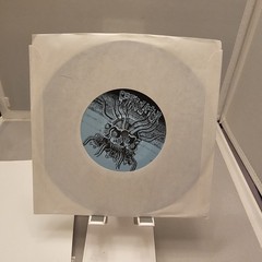 GONKULATOR FINAL EXIT SPLIT 7″ RARE BLUE VINYL BLACK METAL NOISE GRINDCORE