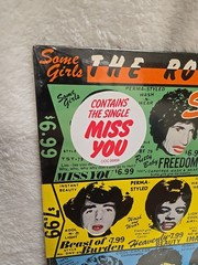 Rolling Stones Some Girls SEALED original Cover W/ Hype Banned Vinyl Record