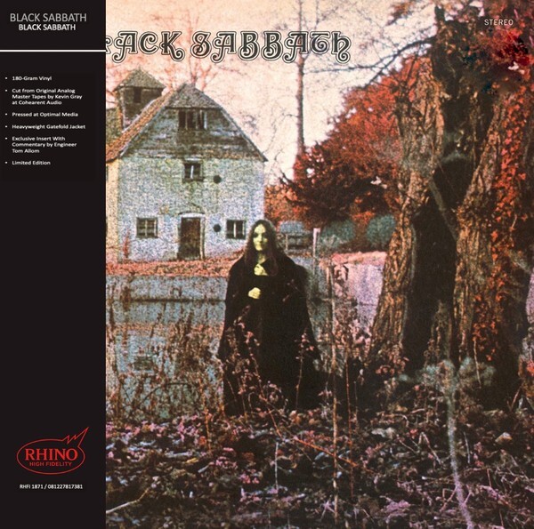 BLACK SABBATH – Black Sabbath (180G LIMITED Vinyl 2LP) 2024 RHF1-1871 NEW/SEALED