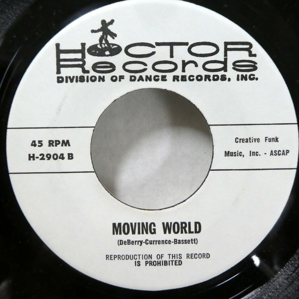 unknown artists 45 MOVING ON / GET IT ON Hoctor FUNK Breaks Gt 392