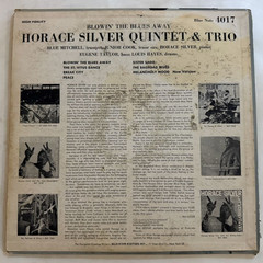 Horace Silver Quintet Blue Note 4017 LP “Blowin The Blues Away W.63rd DG Ear RVG