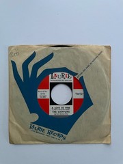 The Chiffons A Love So Fine 45 RPM Vinyl Record Original Laurie Sleeve 1963 3195